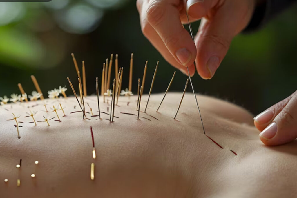 relax and enjoy in spa salon, getting thai massage by profession